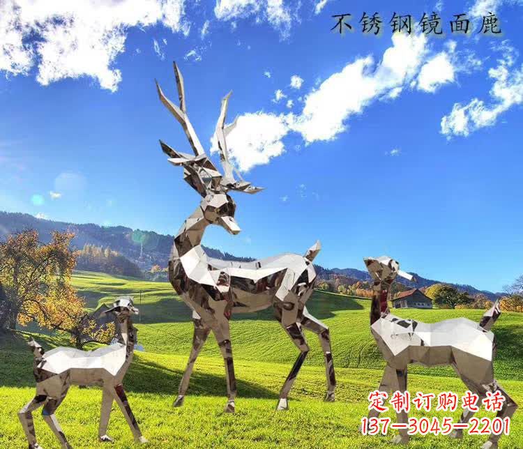 镜面雕塑 - 不锈钢/镜面/动物 镜面雕塑 - 不锈钢/镜面/动物