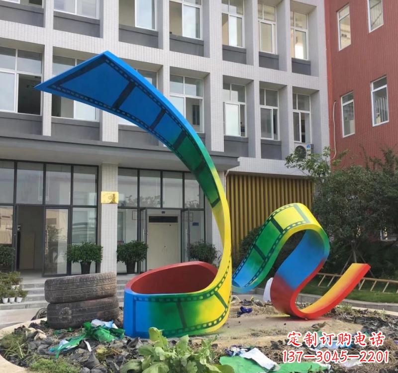 烤漆雕塑 - 不锈钢/烤漆/艺术/胶卷 烤漆雕塑 - 不锈钢/烤漆/艺术/胶卷