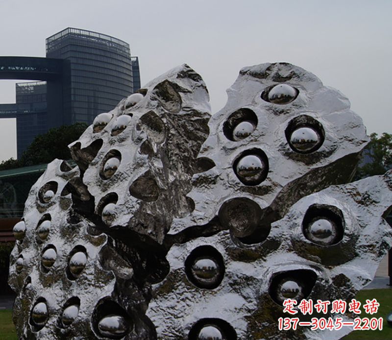 莲蓬雕塑 - 不锈钢/莲蓬 莲蓬雕塑 - 不锈钢/莲蓬