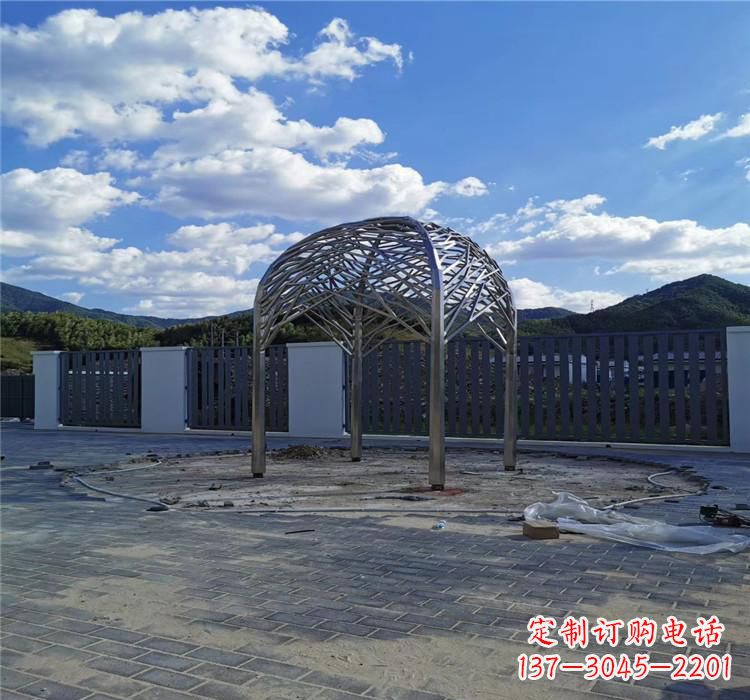 凉亭雕塑 - 不锈钢/凉亭 凉亭雕塑 - 不锈钢/凉亭