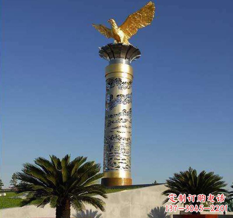 龙柱雕塑 - 不锈钢/龙柱 龙柱雕塑 - 不锈钢/龙柱