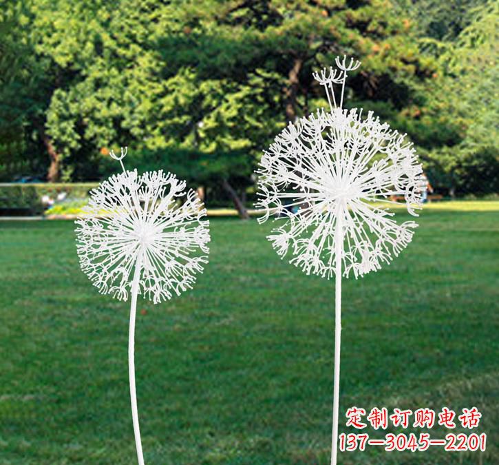 蒲公英雕塑 - 不锈钢/镂空/蒲公英 蒲公英雕塑 - 不锈钢/镂空/蒲公英