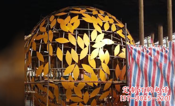 树叶雕塑 - 不锈钢/镂空/树叶/景观 树叶雕塑 - 不锈钢/镂空/树叶/景观