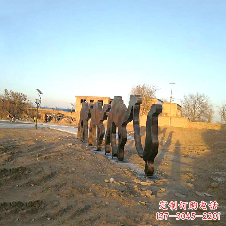 不锈钢/骆驼/剪影/公园/抽象/铁艺/动物-不锈钢骆驼剪影雕塑-公园抽象铁艺动物雕塑 不锈钢/骆驼/剪影/公园/抽象/铁艺/动物-不锈钢骆驼剪影雕塑-公园抽象铁艺动物雕塑