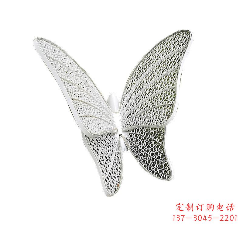 绿地雕塑 - 不锈钢/绿地/镂空/蝴蝶 绿地雕塑 - 不锈钢/绿地/镂空/蝴蝶