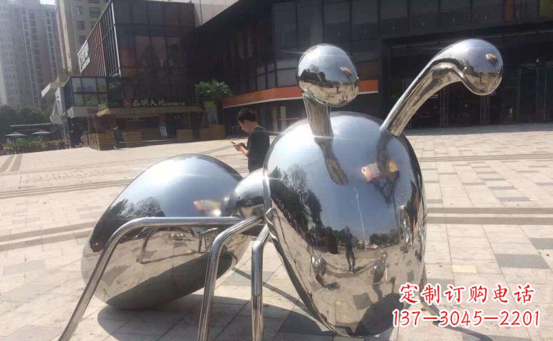 不锈钢/蚂蚁/景观-不锈钢蚂蚁景观雕塑 不锈钢/蚂蚁/景观-不锈钢蚂蚁景观雕塑
