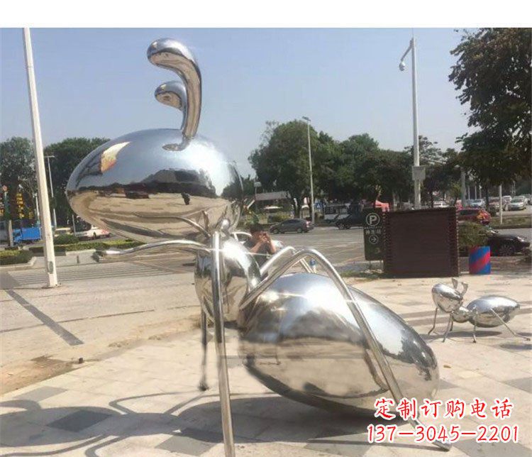 街边雕塑 - 不锈钢/蚂蚁/街边/动物 街边雕塑 - 不锈钢/蚂蚁/街边/动物