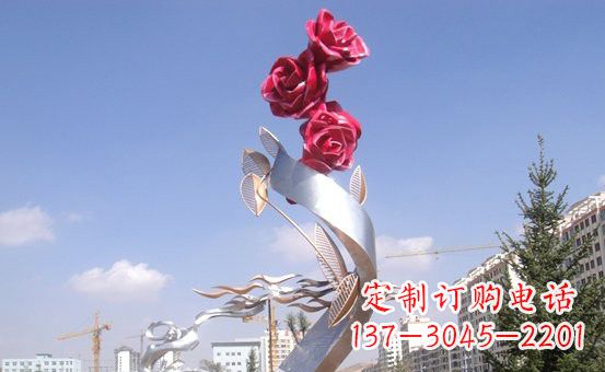 不锈钢/玫瑰花-不锈钢玫瑰花雕塑222 不锈钢/玫瑰花-不锈钢玫瑰花雕塑222