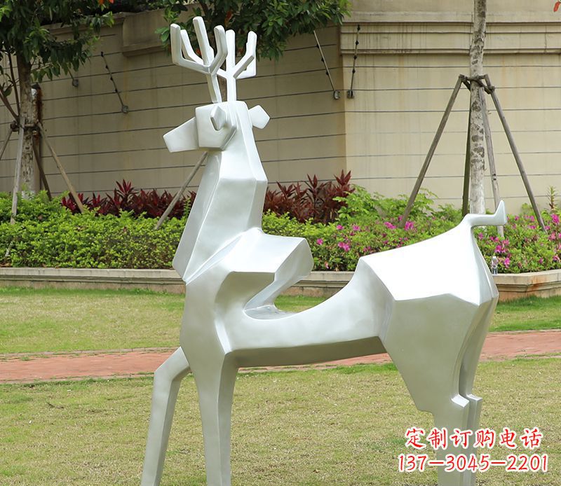 不锈钢/动物-不锈钢美陈动物鹿 不锈钢/动物-不锈钢美陈动物鹿