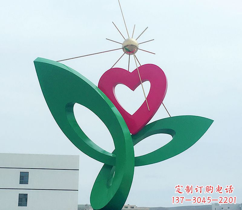 不锈钢明日之星校园雕塑