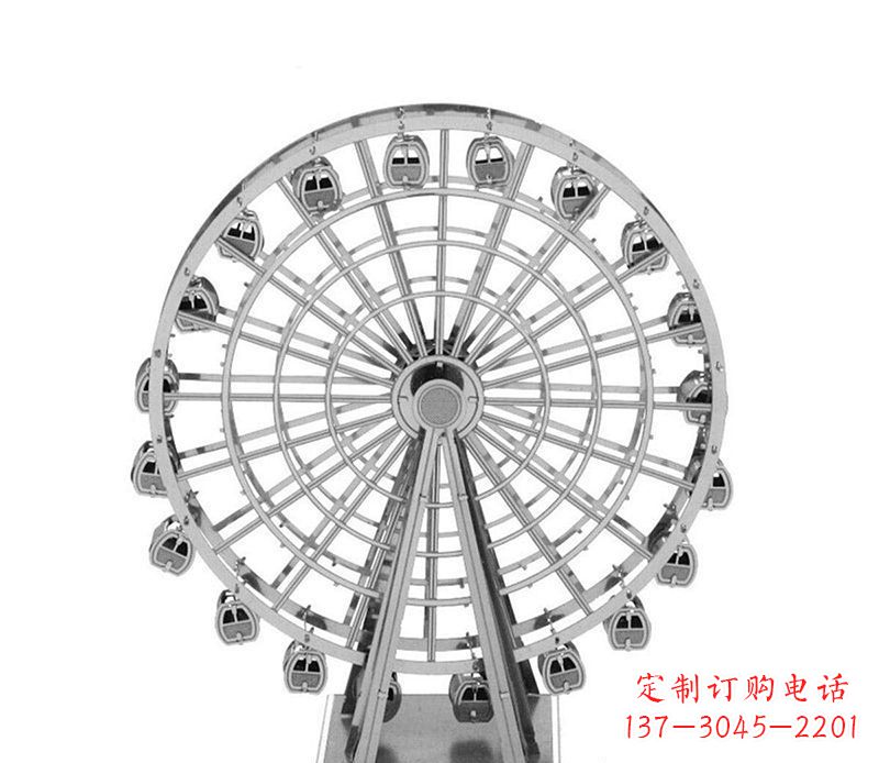 摩天轮雕塑 - 不锈钢/摩天轮 摩天轮雕塑 - 不锈钢/摩天轮