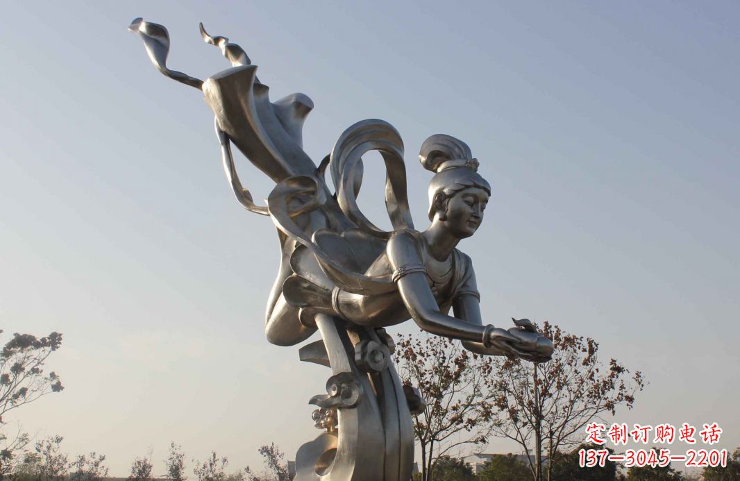 蟠桃雕塑 - 不锈钢/蟠桃/祈福/广场 蟠桃雕塑 - 不锈钢/蟠桃/祈福/广场