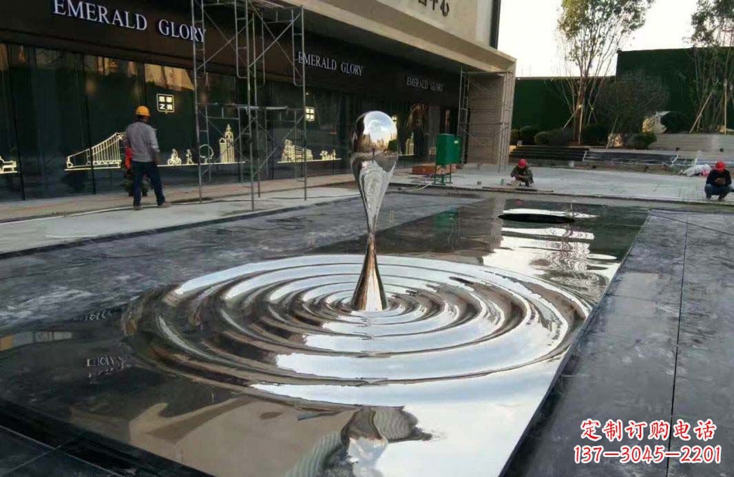 水滴雕塑 - 不锈钢/抛光/水滴 水滴雕塑 - 不锈钢/抛光/水滴