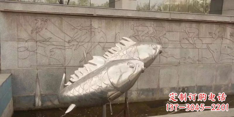 喷泉雕塑 - 不锈钢/喷泉/鲤鱼/喷泉 喷泉雕塑 - 不锈钢/喷泉/鲤鱼/喷泉