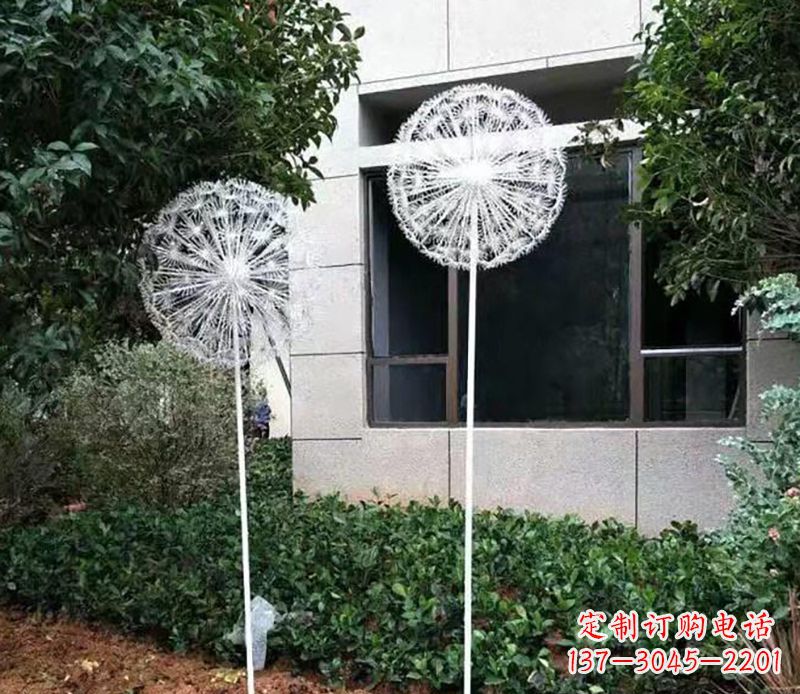 蒲公英雕塑 - 不锈钢/蒲公英 蒲公英雕塑 - 不锈钢/蒲公英