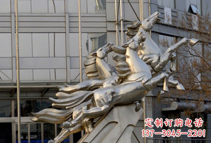 不锈钢马雕塑——精致的艺术瑰宝 不锈钢马雕塑——精致的艺术瑰宝