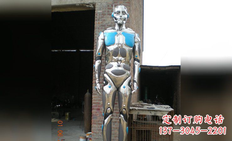 不锈钢人体雕塑