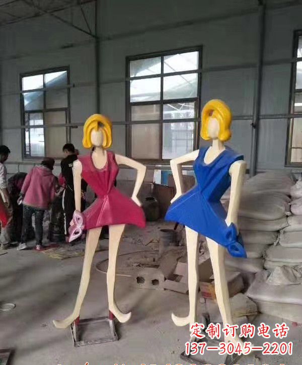 不锈钢人物雕塑