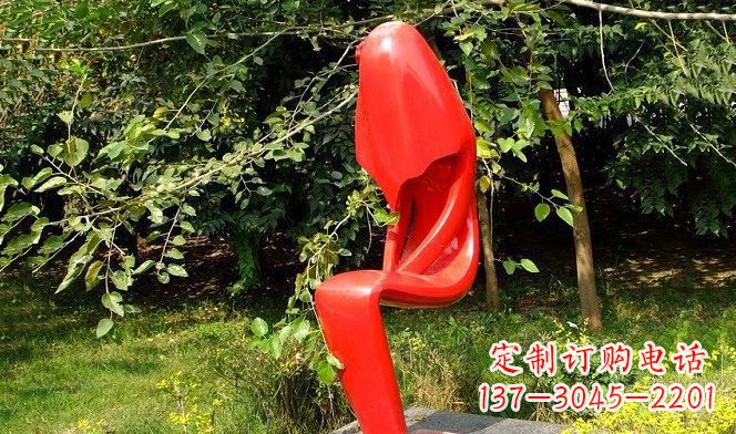 不锈钢人物座椅雕塑