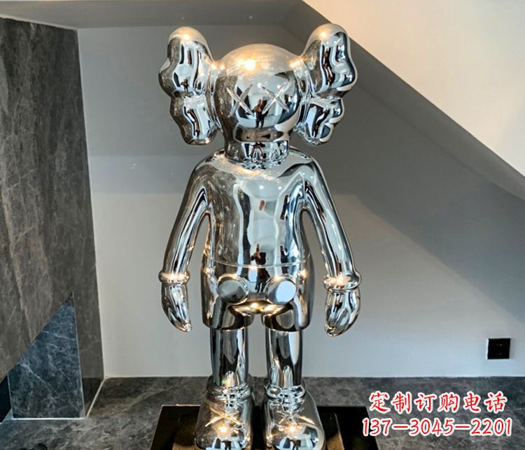 机器人雕塑 - 不锈钢/商场/卡通/机器人 机器人雕塑 - 不锈钢/商场/卡通/机器人