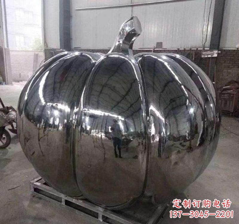 不锈钢蔬菜雕塑——精美而经典 不锈钢蔬菜雕塑——精美而经典