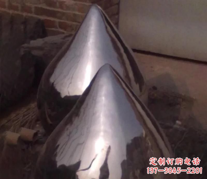 不锈钢水滴雕塑