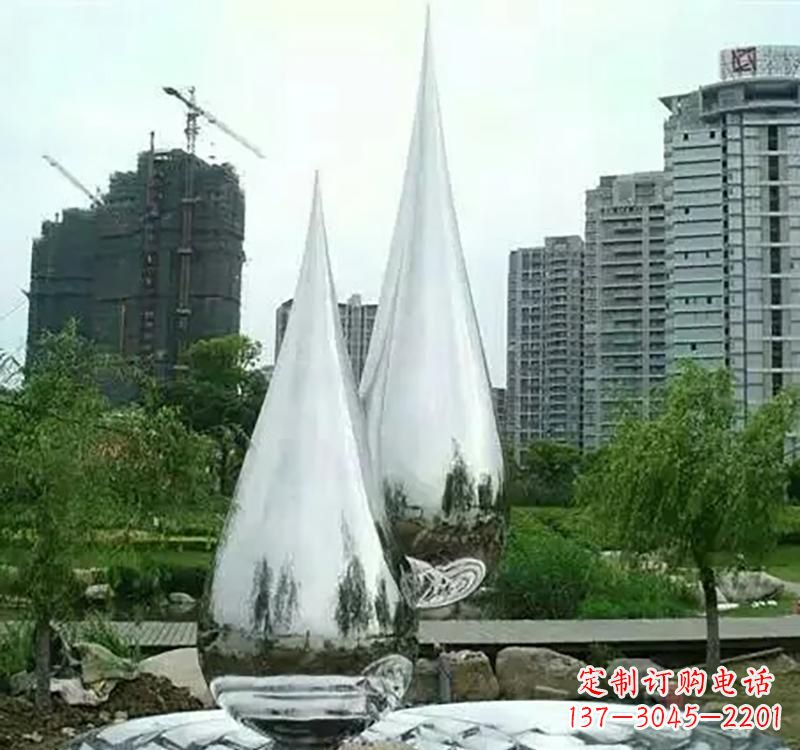 拱门雕塑 - 不锈钢/水滴/拱门 拱门雕塑 - 不锈钢/水滴/拱门