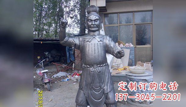 不锈钢四大天王雕塑神圣守护者 不锈钢四大天王雕塑神圣守护者