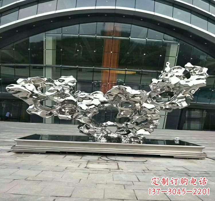 太湖石雕塑 - 不锈钢/太湖石/抽象 太湖石雕塑 - 不锈钢/太湖石/抽象
