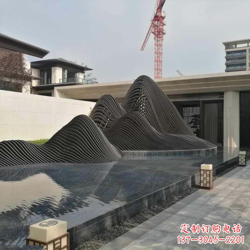 不锈钢铁艺假山