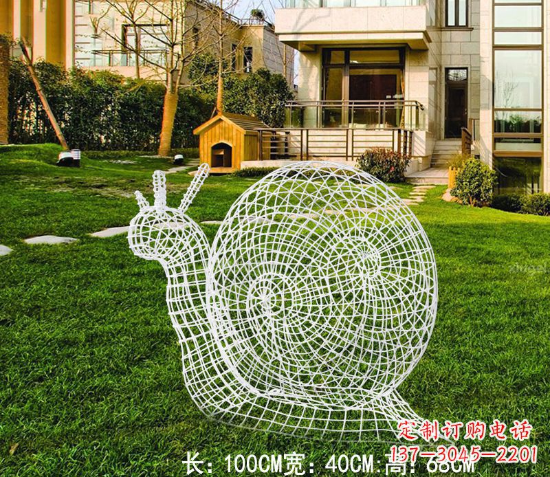 蜗牛雕塑 - 不锈钢/蜗牛 蜗牛雕塑 - 不锈钢/蜗牛