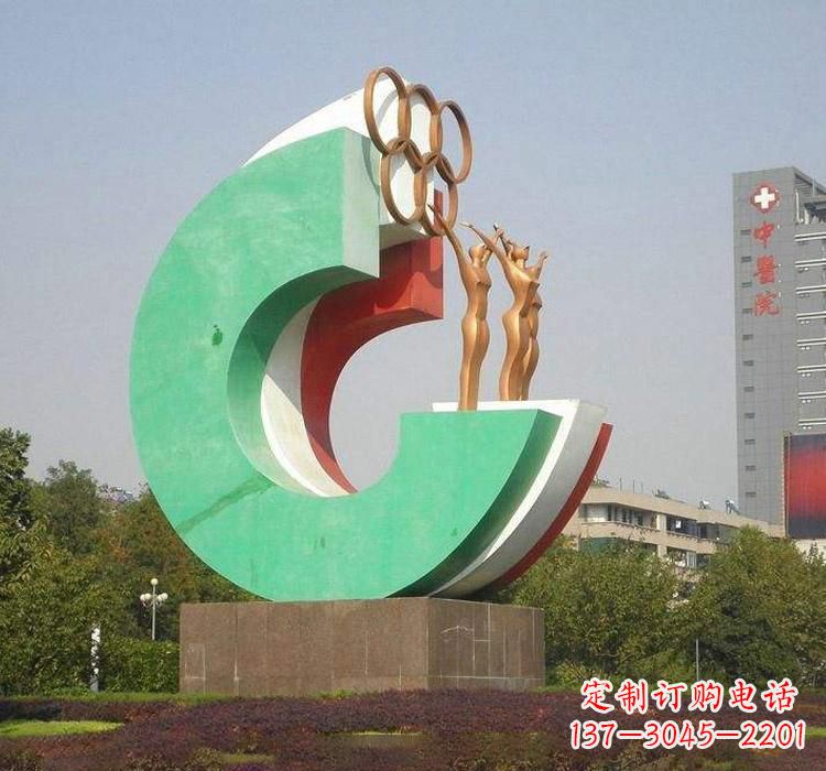 勇于拼搏的运动员雕塑 勇于拼搏的运动员雕塑