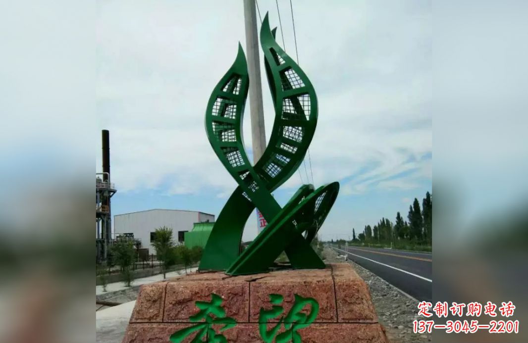 不锈钢希望城市景观雕塑