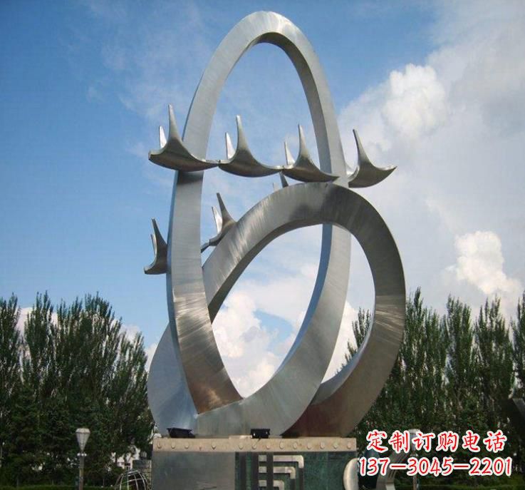大雁雕塑 - 不锈钢/现代/大雁 大雁雕塑 - 不锈钢/现代/大雁