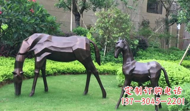 园林景观雕塑 - 不锈钢/小马/园林景观 园林景观雕塑 - 不锈钢/小马/园林景观