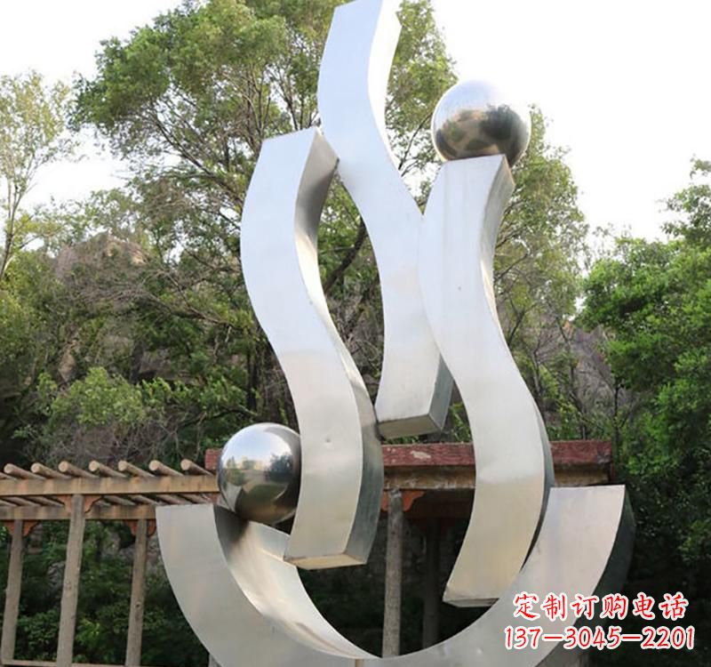 飘带雕塑 - 不锈钢/小区/飘带 飘带雕塑 - 不锈钢/小区/飘带
