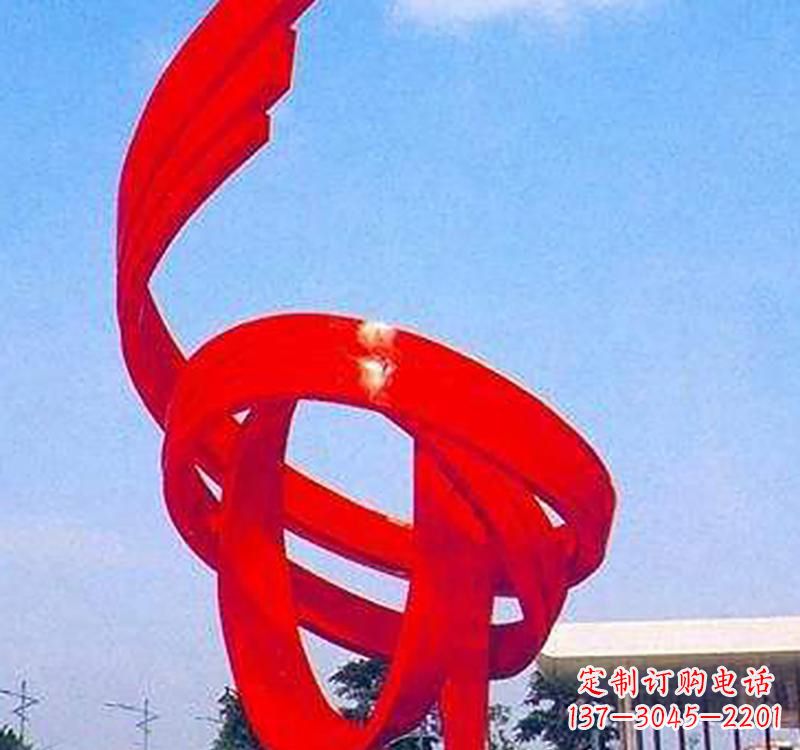 不锈钢小区创意雕塑
