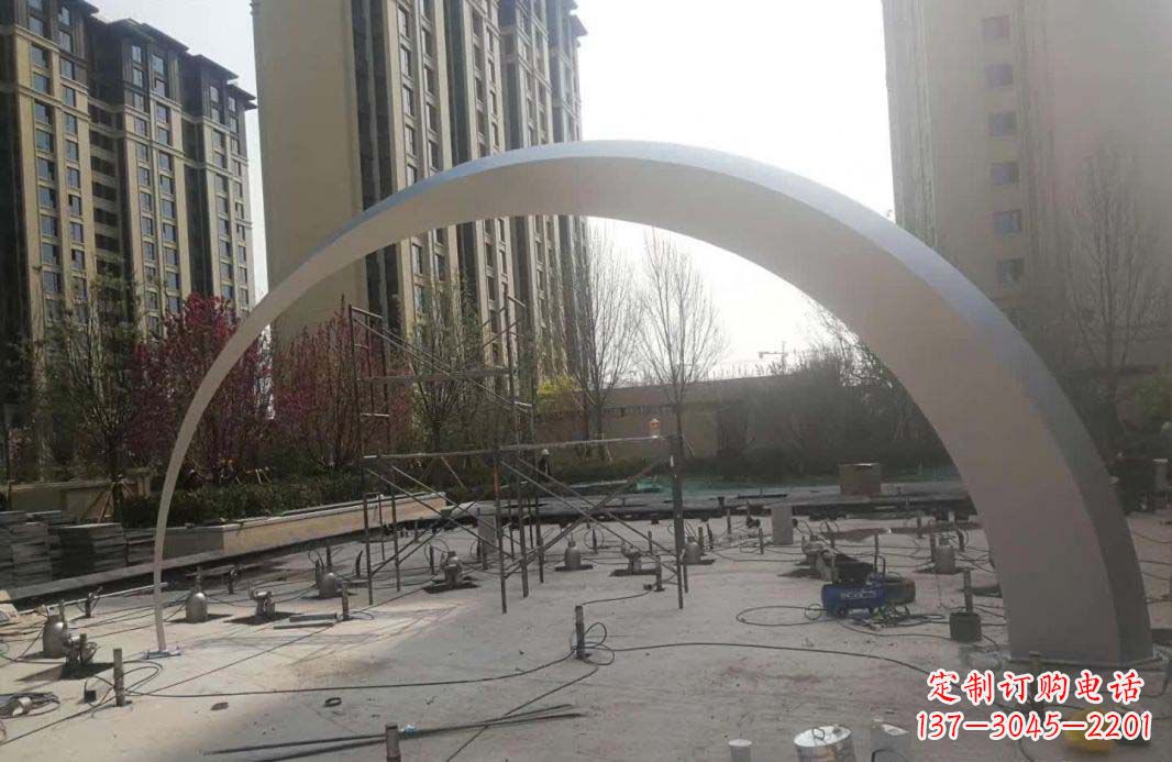拱门雕塑 - 不锈钢/小区/拱门 拱门雕塑 - 不锈钢/小区/拱门