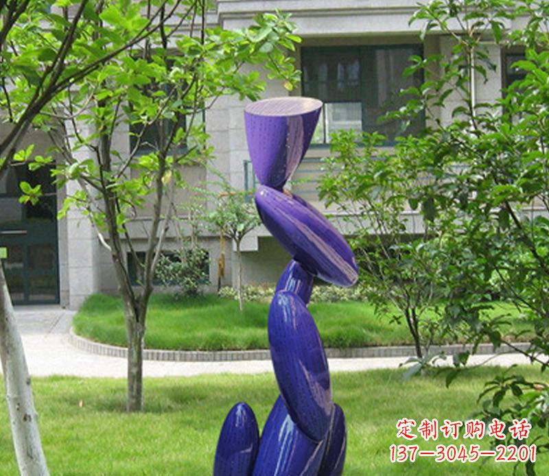 不锈钢小区艺术抽象雕塑