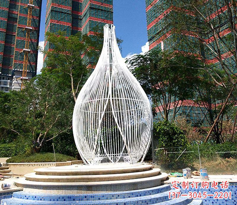 不锈钢小区艺术景观雕塑