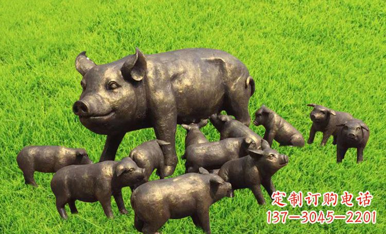 不锈钢/公园/动物-不锈钢小猪公园动物雕塑 不锈钢/公园/动物-不锈钢小猪公园动物雕塑
