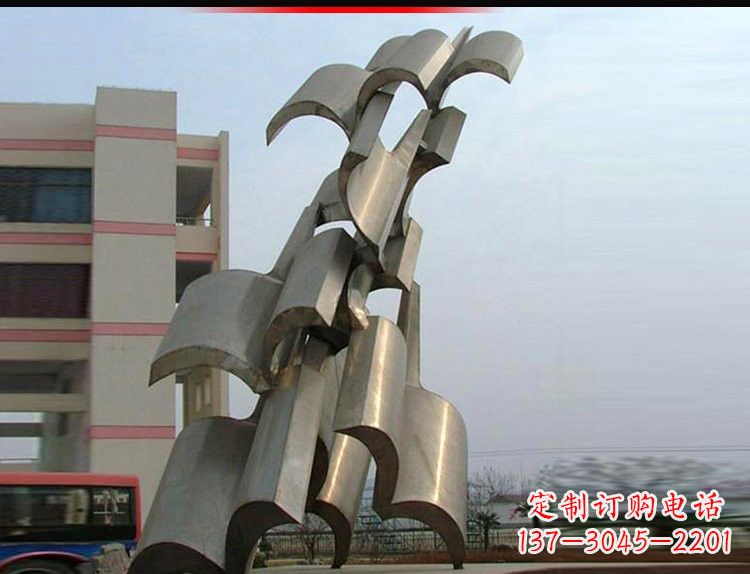 不锈钢书籍雕塑——记录着校园文化的精彩历史 不锈钢书籍雕塑——记录着校园文化的精彩历史