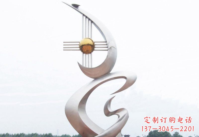不锈钢校园希望之星雕塑