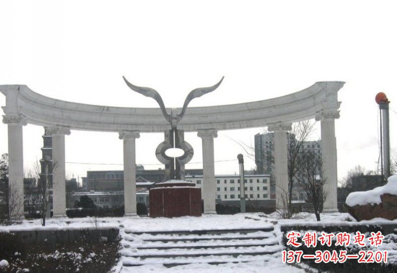 雄鹰雕塑 - 不锈钢/雄鹰/展翅 雄鹰雕塑 - 不锈钢/雄鹰/展翅