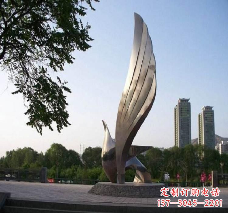 不锈钢/艺术/翅膀-不锈钢艺术翅膀雕塑 不锈钢/艺术/翅膀-不锈钢艺术翅膀雕塑