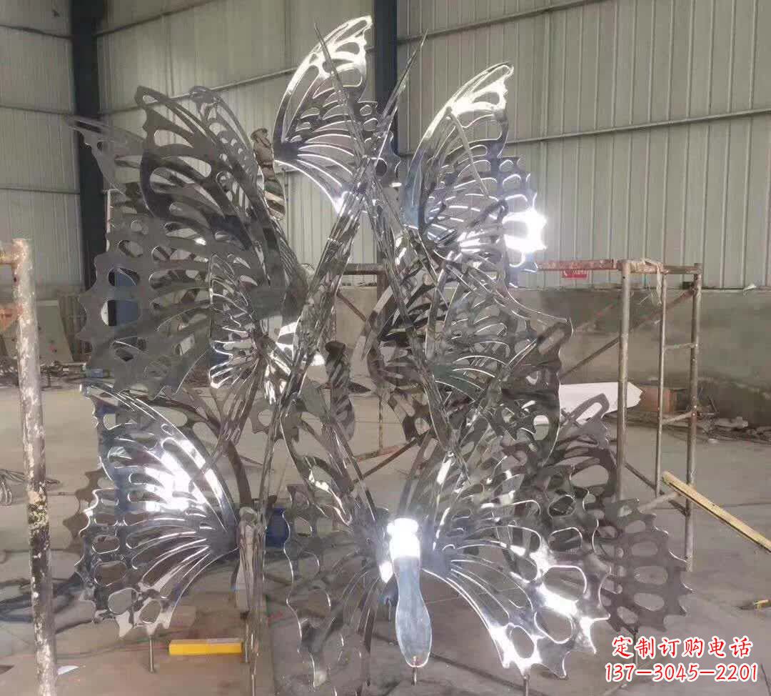 不锈钢艺术造型景观雕塑