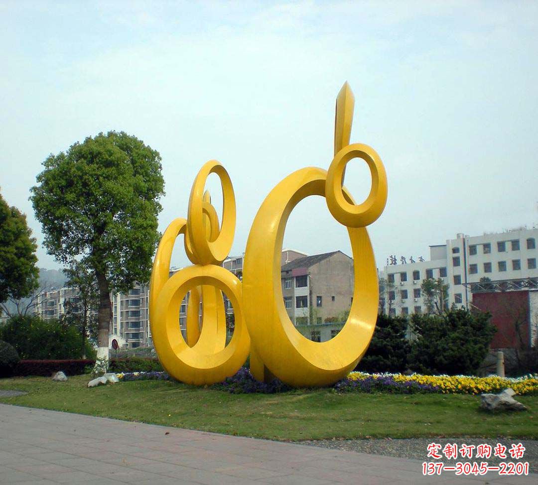 不锈钢异形景观雕塑