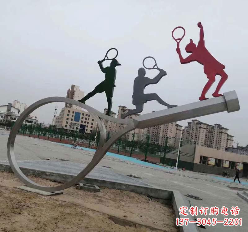 羽毛球雕塑 - 不锈钢/羽毛球 羽毛球雕塑 - 不锈钢/羽毛球