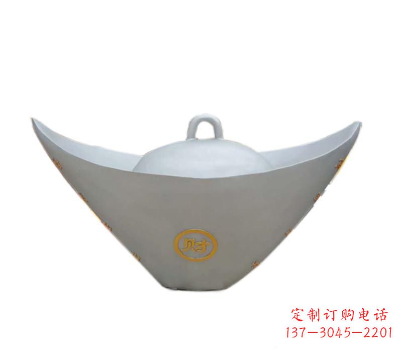 元宝雕塑 - 不锈钢/元宝 元宝雕塑 - 不锈钢/元宝