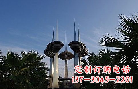 不锈钢园林避雷针雕塑
